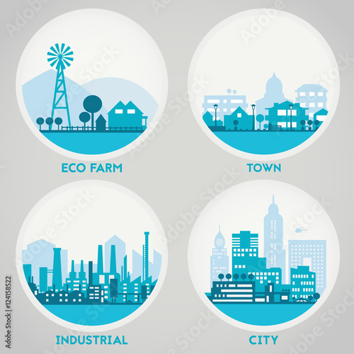 City Skyline Sets