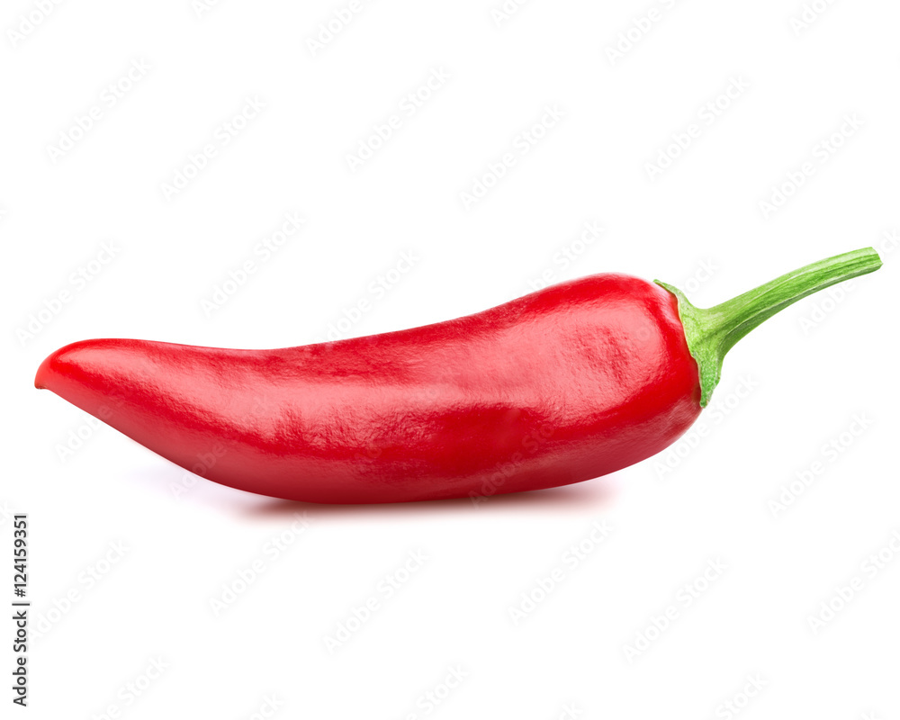 pepper isolated on a white pepper isolated on a white