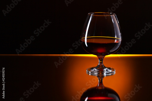 Snifter with brandy © Igor Normann
