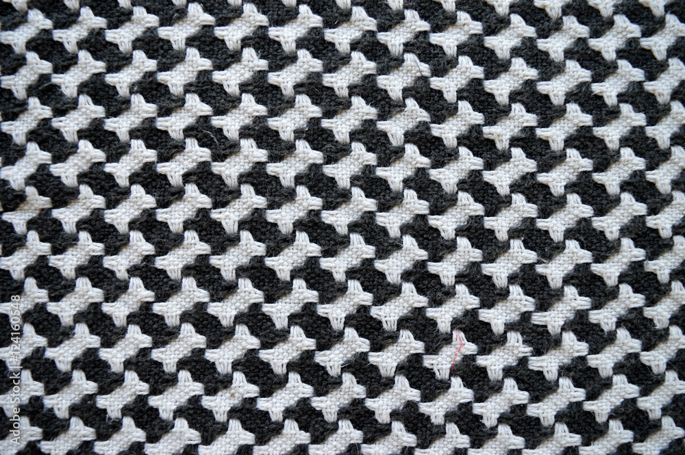 Bones / houndstooth knitted carpet background Bones / houndstooth knitted carpet background