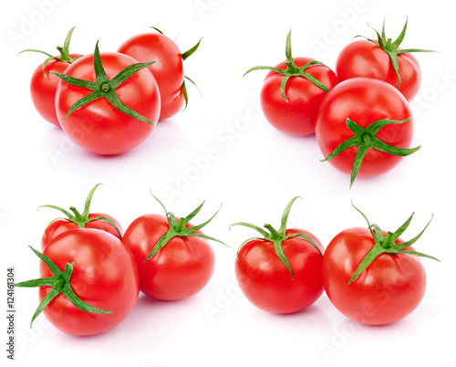 Tomato vegetables isolated