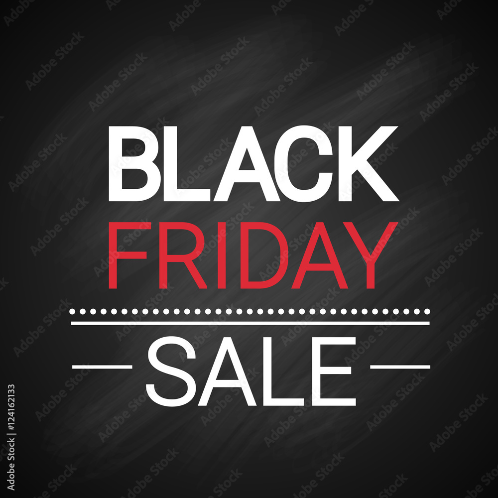 Black Friday Sale Holiday Shopping Banner Copy Space Vector Illustration Black Friday Sale Holiday Shopping Banner Copy Space Vector Illustration