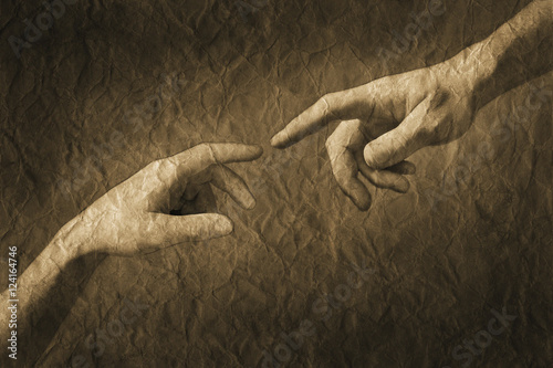 Fingers Almost Touching photo
