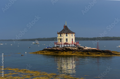 Views of the Nubble in Maine photo