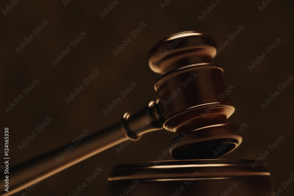 Closeup Of A Gavel