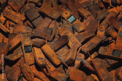 Discarded Cell Phones