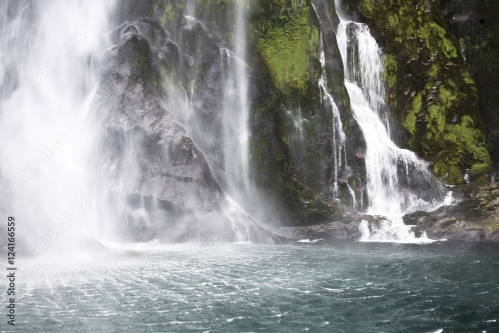 Stirling Falls, Milford Sound, New Zealand