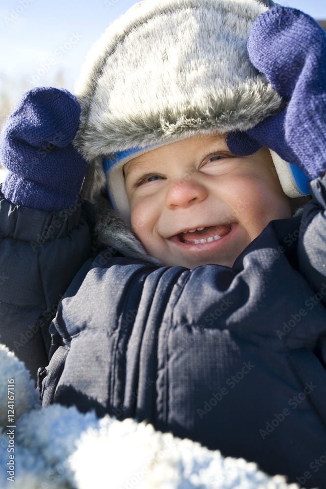 Baby In The Snow Baby In The Snow