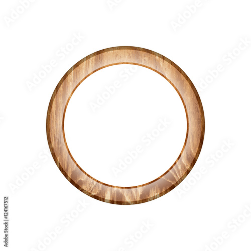 
round frame made of expensive wood. chiseled baguette.
isolate on a light background, it is easy to cut to your design.