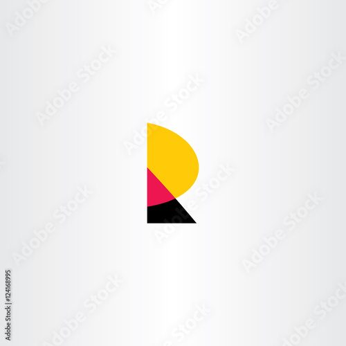 Free Download geometric letter r logo symbol vector icon - GFXLoad