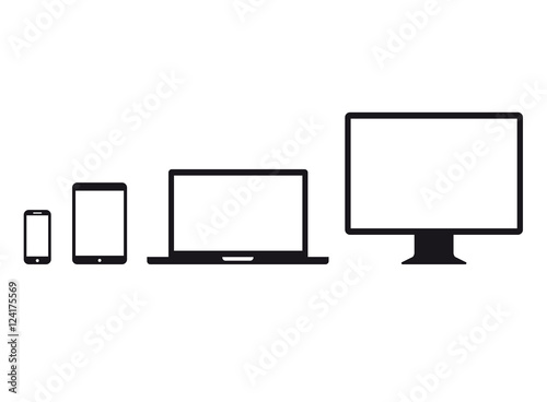 Différents types d'écrans - Responsive