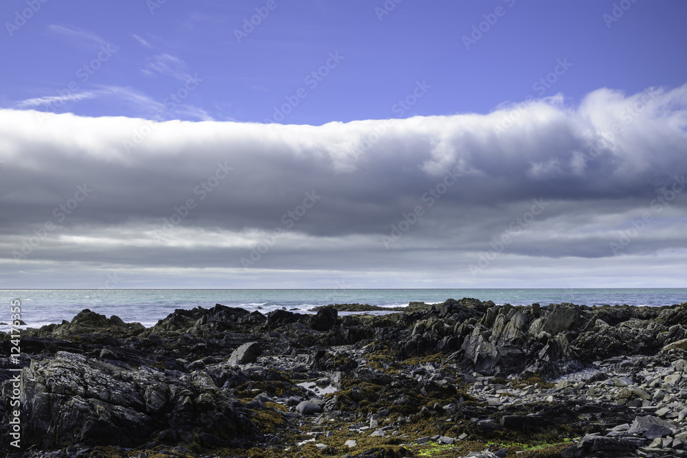 County Down coast landscape, Northern Ireland