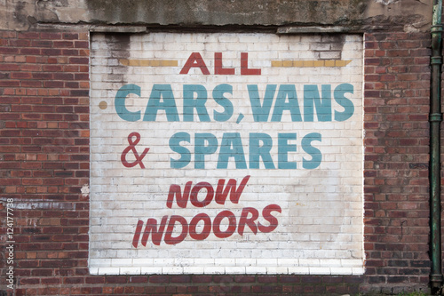 Old Painted Sign