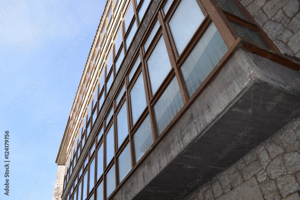 Obraz premium Ventanas de viviendas. 