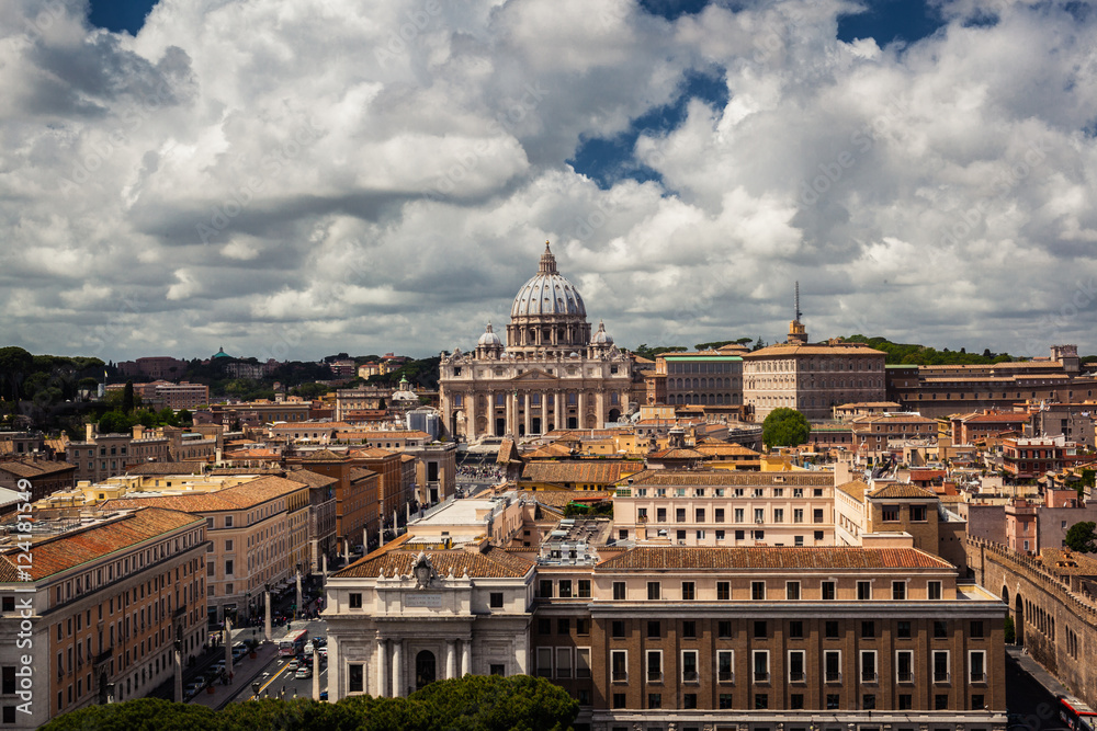 Italian city Rome overview
