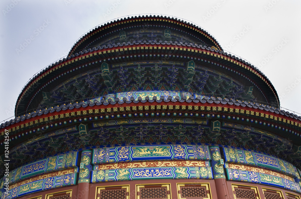 Ornate Temple of Heaven Beijing China