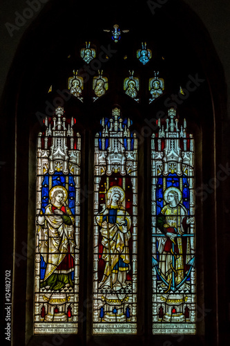 All Saints Church in Langport Stained Glass G