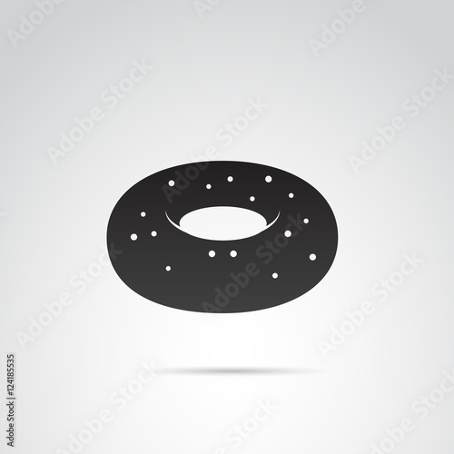 Type of bread vector icon.