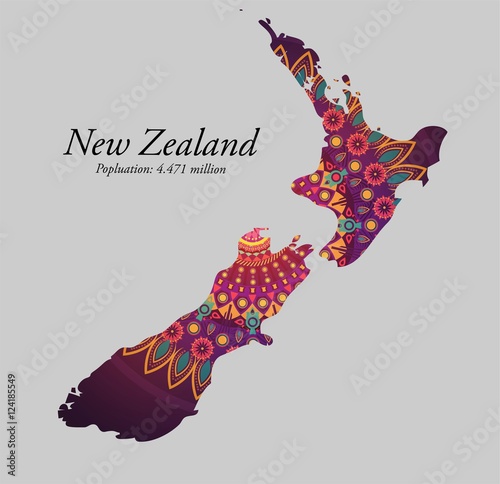 Obraz na plátně New Zealand