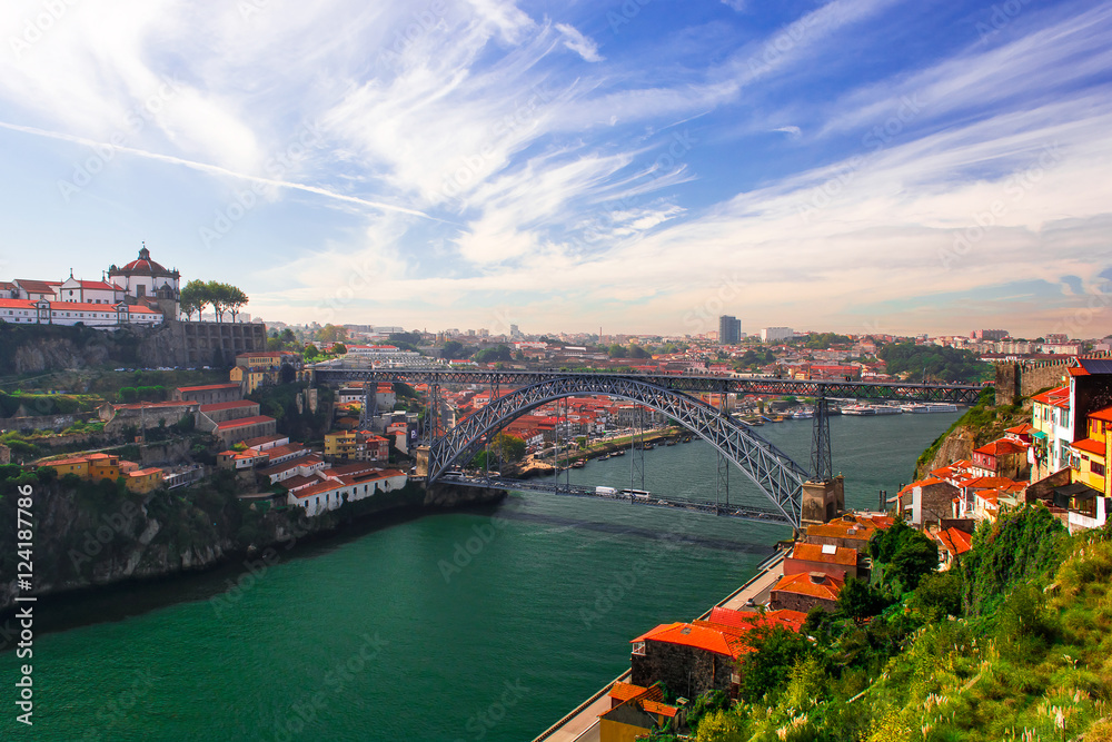 Porto with Dom Luis bridge, Portugal