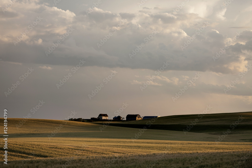 Fototapeta premium Storm Clouds Saskatchewan