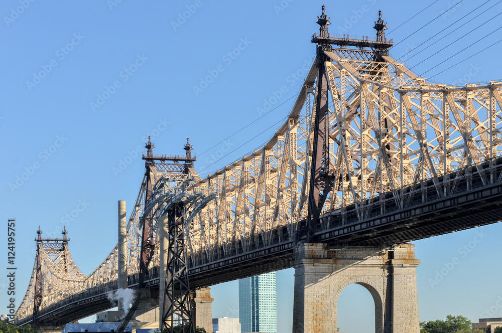 Fototapeta premium Queensboro (Ed Koch) Bridge from Manhattan