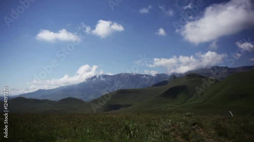 Mountains in South Africa, pan.