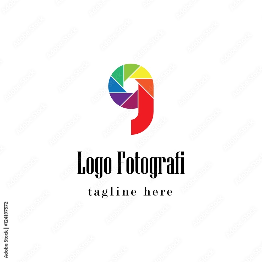 Alphabet and Letter for Photography Logo Templat Alphabet and Letter for Photography Logo Templat