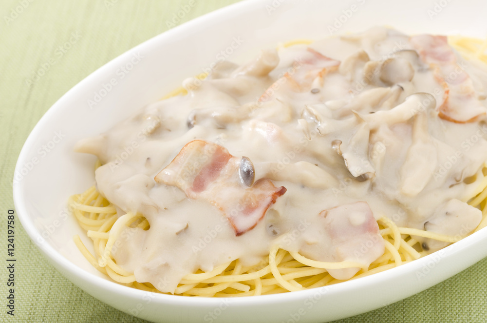 キノコのクリームパスタ キノコのクリームパスタ