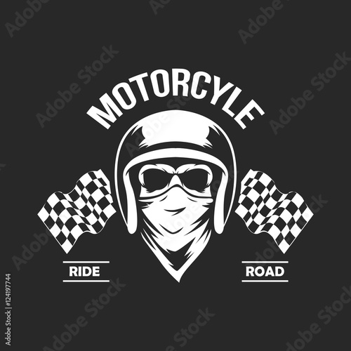 Vintage Motorcycle Logo