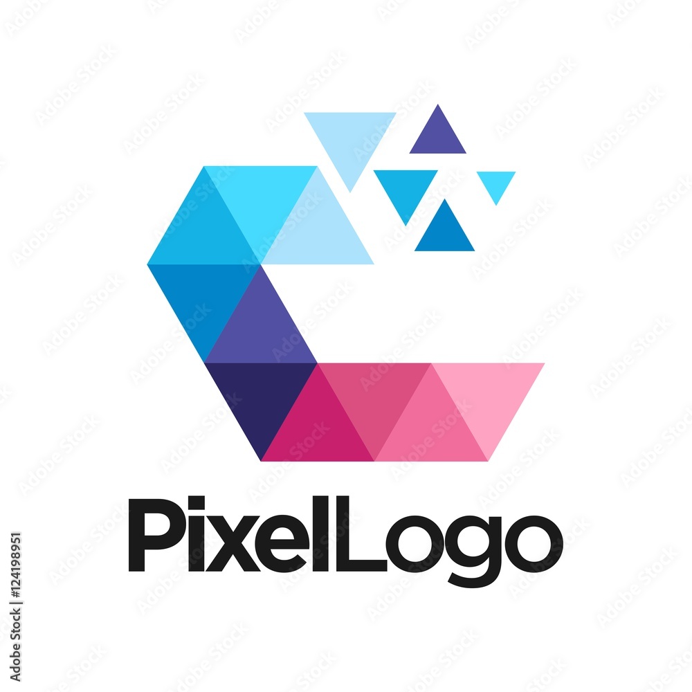 pixel vector logo pixel vector logo