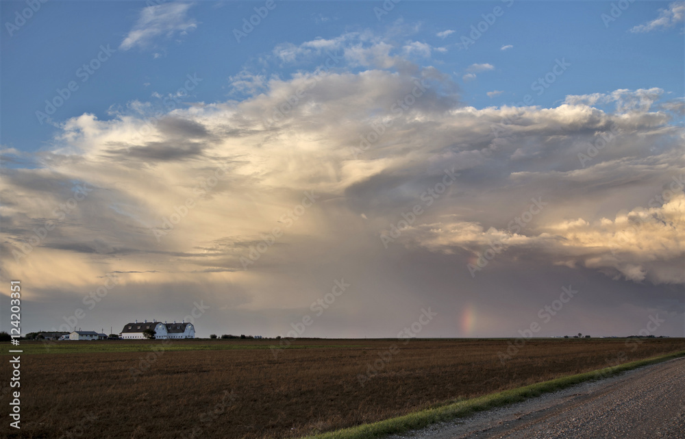 Fototapeta premium Storm Clouds Saskatchewan