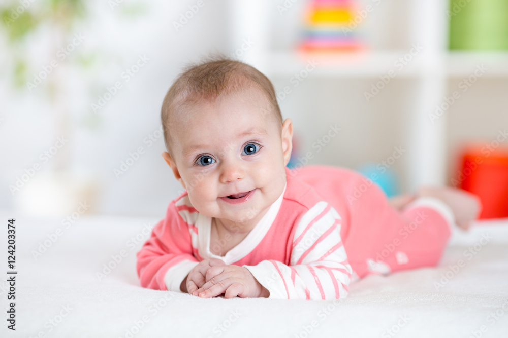 Portrait of pretty baby girl Portrait of pretty baby girl