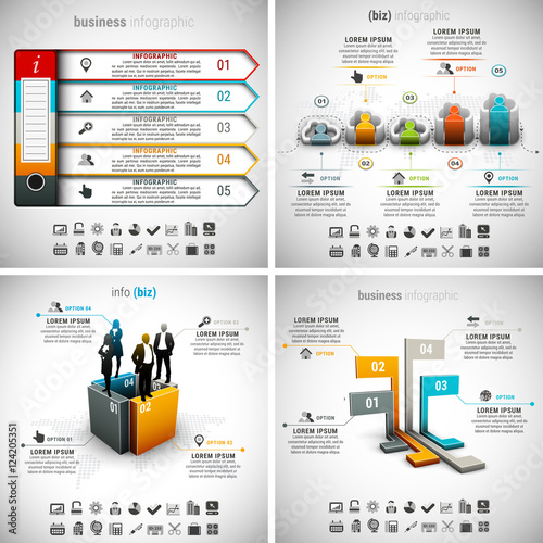 Creative business infographics
