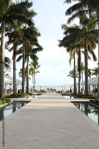 beach resort photo