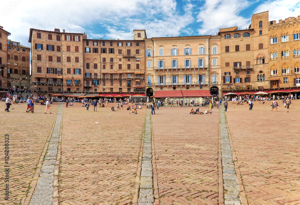 Obraz premium Piazza del Campo