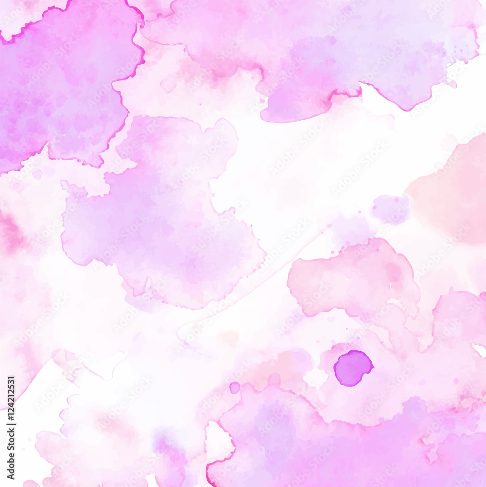 abstract background texture paper watercolor pink purple pastel pretty  Stock Illustration