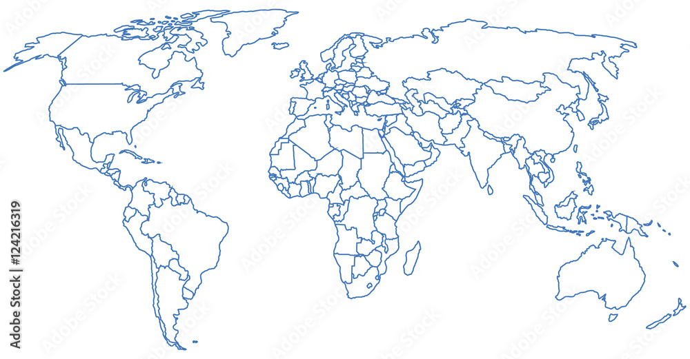 World Map Drawing (PNG Transparent) | OnlyGFX.com-saigonsouth.com.vn