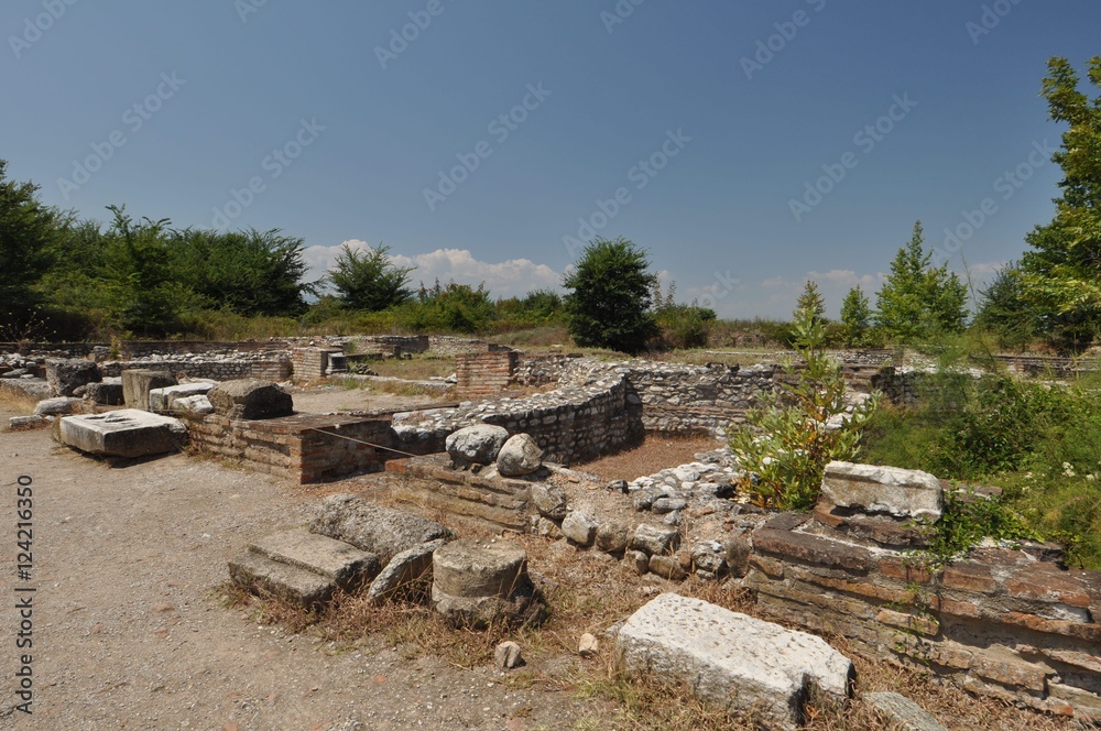 Ancient Dion, Zeus sanctuary at the foot of Mount Olympus Ancient Dion, Zeus sanctuary at the foot of Mount Olympus