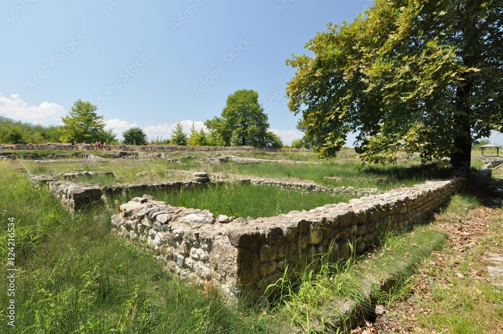 Ancient Dion, Zeus sanctuary at the foot of Mount Olympus