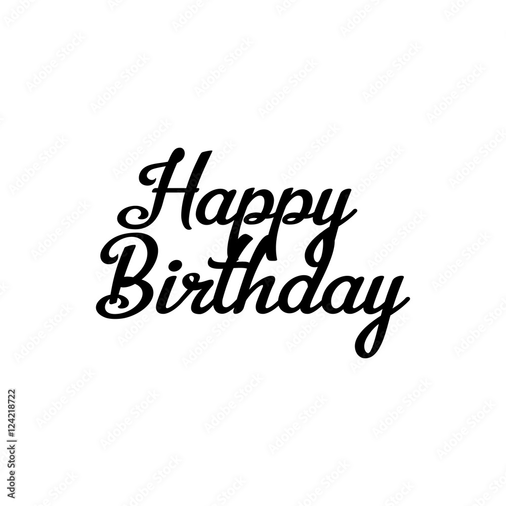 Happy birthday inscription Happy birthday inscription