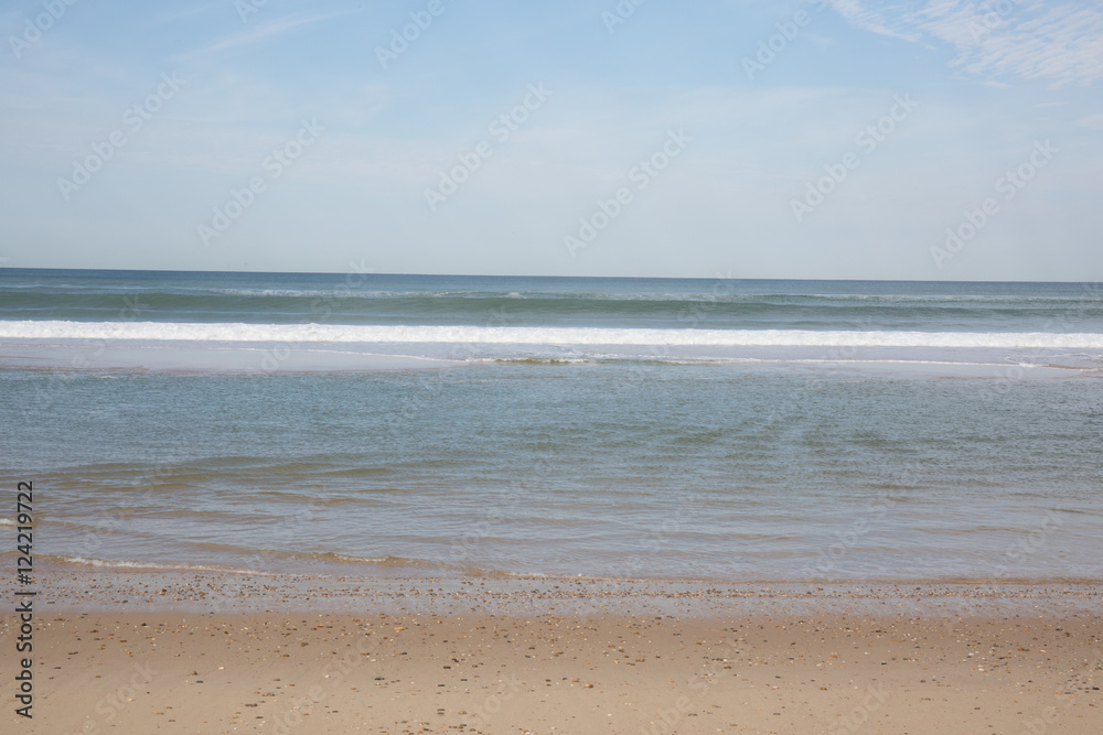 Summer beach and sea, beautiful sea view on the morning Summer beach and sea, beautiful sea view on the morning