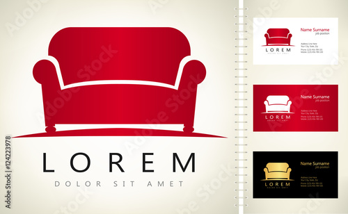 Furniture Sofa vector