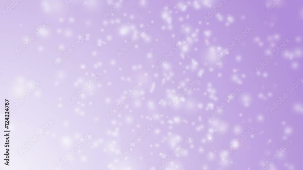 Moving gloss particles on violet background loop. Winter theme Christmas background with snowflakes. Moving gloss particles on violet background loop. Winter theme Christmas background with snowflakes.