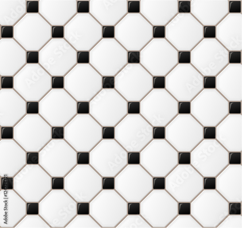 Fotografie, Obraz floor tile design background