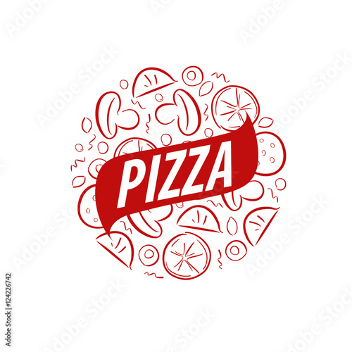 pizza vector logo