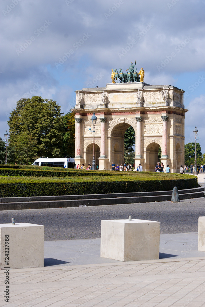 Obraz premium Louvre Museum, Paris, France