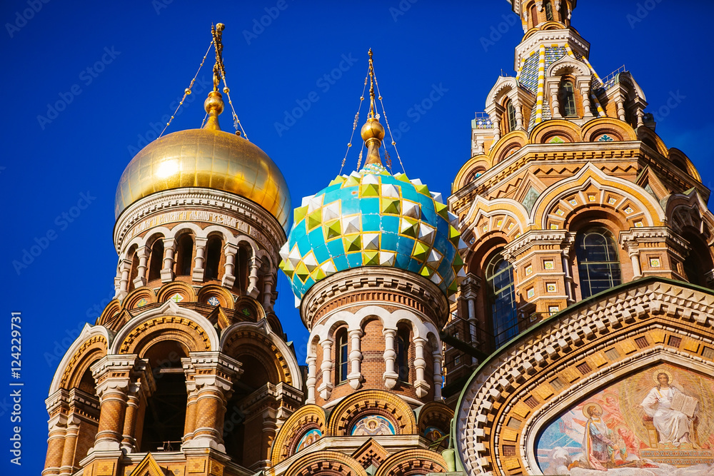 Cathedral of the Savior on Spilled Blood. Russia, Saint-Petersbu