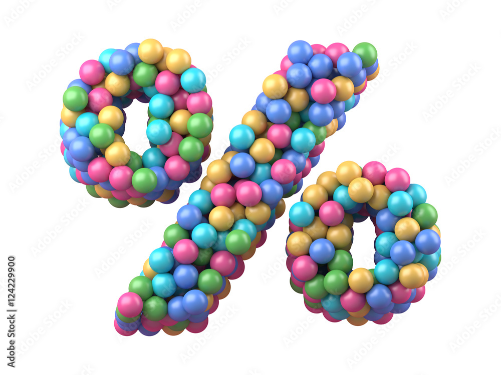 color plastic balls on children's playground font.
