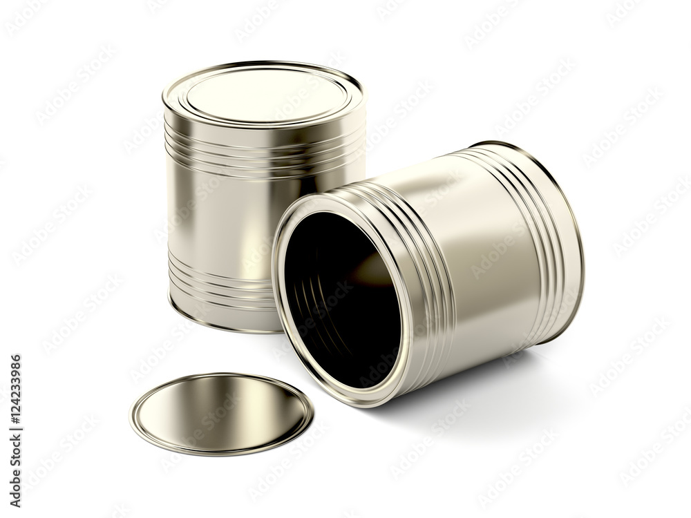 Two tin cans Two tin cans